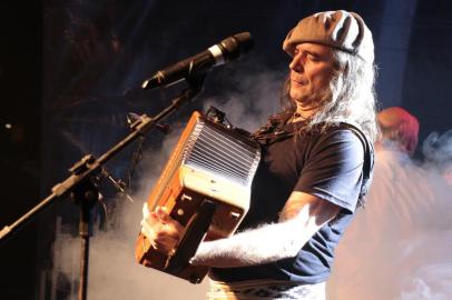 Renato Borghetti no encerramento do Festival Música de Rua 2019, em Caxias do Sul