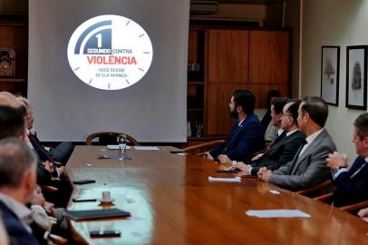  PORTO ALEGRE-RS- BRASIL- 07/05/2019- Agert lança campanha contra a violência. Airton Rocha fez a apresentação da campanha..  FOTO FERNANDO GOMES/ ZERO HORA.