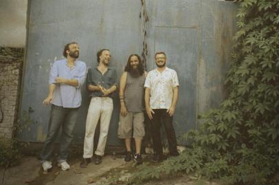 Los Hermanos, Marcelo Camelo, Rodrigo Amarante, Bruno Medina e Rodtigo Barba