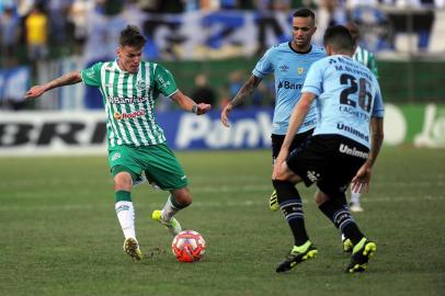  CAXIAS DO SUL, RS, BRASIL, 24/03/2019 - Juventude e Grêmio se enfrentam as 16 horas no Estádio Alfredo Jaconi. Jogo da primeira rodada das quartas de final, na segunda fase do Campeonato Gaúcho. (Marcelo Casagrande/Agência/RBS)