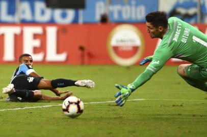  PORTO ALEGRE, RS, BRASIL - Grêmio recebe o Universidad Católica pela Libertadores 2019.Indexador: Fernando Gomes