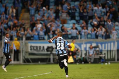  PORTO ALEGRE, RS, BRASIL - Grêmio recebe o Universidad Católica pela Libertadores 2019.Indexador: Andre Avila