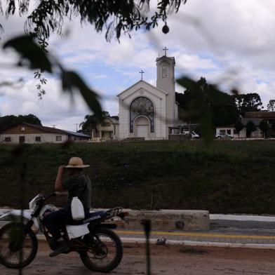 SÃO FRANCISCO DE PAULA, RS, BRASIL, 01/04/2019. Ensaio para a contracapa do jornal Pioneiro. Vistas do distrito de Cazuza Ferreira, interior de Caxias do Sul. (Marcelo Casagrande/Agência RBS)Indexador: