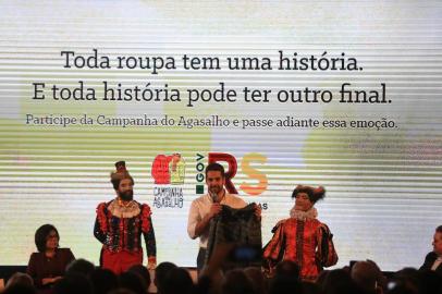  PORTO ALEGRE, RS, BRASIL, 09.05.2019. Lançamento da campanha do agasalho 2019 no Palácio Piratini.FOTO: JULIO CORDEIRO/AGÊNCIA RBS