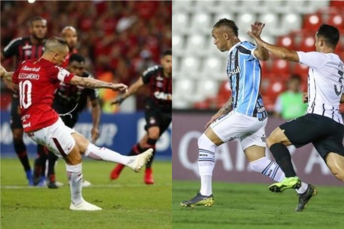 Montagem sobre fotos de Félix Zucco / Agência RBS e Lucas Uebel / Grêmio