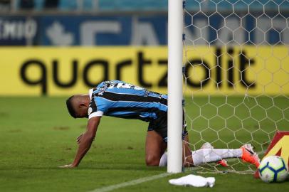  PORTO ALEGRE, RS, BRASIL - 05/05/2019 - Grêmio enfrenta o Fluminense na Arena pelo Brasileirão 2019.Indexador: Jeff Botega