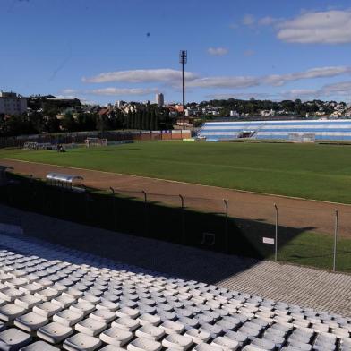  BENTO GONÇALVES, RS, BRASIL, 19/04/2019 - Esportivo de Bento treina para fase mata-mata. (Marcelo Casagrande/Agência RBS)