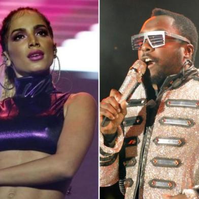 Anitta e Black Eyed Peas confirmam parceria