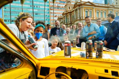 Ação da EPTC alerta para acidentes de trânsito em Porto Alegre