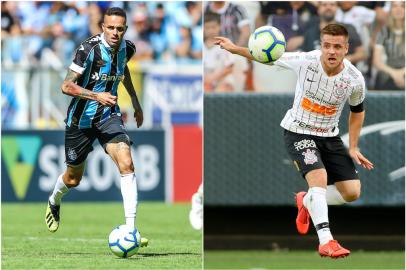 Luan, do Grêmio, e Ramiro, do Corinthians