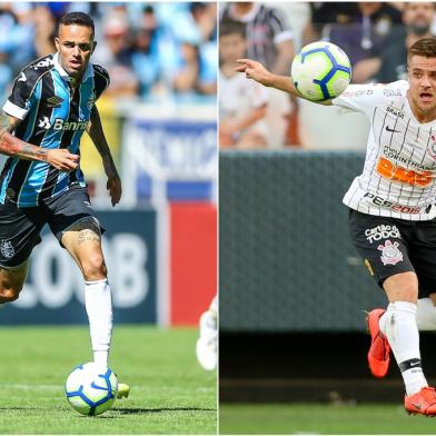 Luan, do Grêmio, e Ramiro, do Corinthians