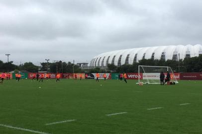 Treinamento do Inter no sábado