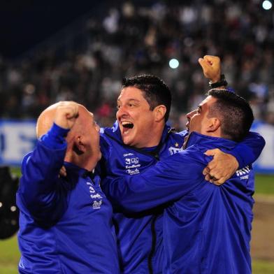  BENTO GONÇALVES, RS, BRASIL, 12/05/2019. Esportivo x Guarani, jogo de volta das semifinais da Divisão de Acesso. (Porthus Juniopr/Agência RBS)