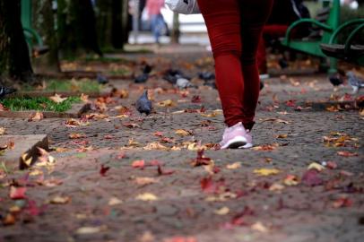  CAXIAS DO SUL, RS, BRASIL (13/05/2019)Muitas nuvens e chuvas periódicas em Caxias do Sul. (Antonio Valiente/Agência RBS)