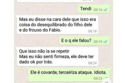 Ministro Santos Cruz diz que esse diálogo acima não existiu e foi forjado