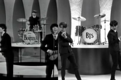 BTS presta homenagem aos Beatles no The Late Night Show