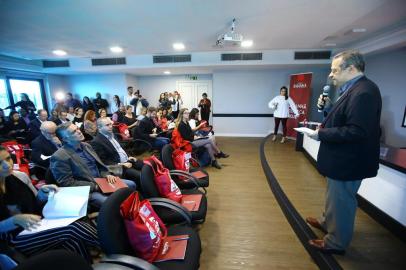  PORTO ALEGRE - BRASIL - Top of Mind 2019 - Divulgação das vencedoras. Entrevista coletiva, as empresas vencedoras do Top of Mind Rio Grande do Sul e Porto Alegre. (FOTO: LAURO ALVES)