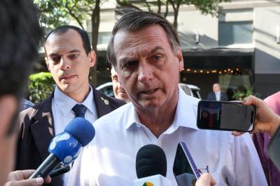 (Dallas - EUA, 16/05/2019) Presidente da RepÃºblica Jair Bolsonaro cumprimenta brasileiros residentes em Dallas e conversa com a imprensa.Foto: Marcos CorrÃªa/PR