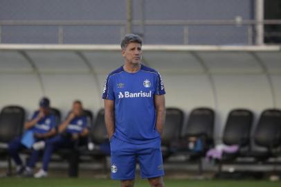  PORTO ALEGRE, RS, BRASIL, 15.05.2019. Treino do Grêmio no CT Luiz Carvalho.FOTO: MATEUS BRUXEL/AGÊNCIA RBS