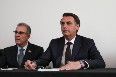 (Dallas - EUA, 16/05/2019) Presidente da República Jair Bolsonaro durante transmissão de live para redes sociais.Foto: Marcos Corrêa/PR