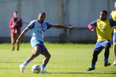  CAXIAS DO SUL, RS, BRASIL (17/05/2019)Treino do Ser Caxias no Estádio Centenário. (Antonio Valiente/Agência RBS)