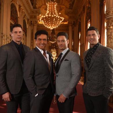 O grupo de cantores Il Divo.