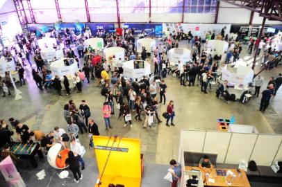  CAXIAS DO SUL, RS, BRASIL, 17/05/2019. Mind7 Startup reúne startups e investidores nos Pavilhões da Festa da Uva, em Caxias do Sul, entre os dias 17 e 18 de maio. (Porthus Junior/Agência RBS)