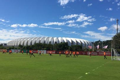 ¿?ltimo treino do Inter antes de encarar o CSA pelo Brasileirão