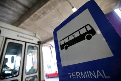  PORTO ALEGRE, RS, BRASIL, 13-09-2018: Blitz dos terminais de ônibus de Porto Alegre. Na foto, terminal do CPC (Camelódromo), no centro de Porto Alegre (FOTO FÉLIX ZUCCO/AGÊNCIA RBS, Editoria de Geral).