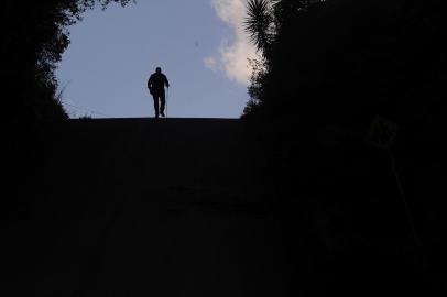  CAXIAS DO SUL, RS, BRASIL, 16/05/2019 - A história de Gilberto Galafassi tem ligação direta com a estrada dos Romeiros. Além de ter crescido próximo ao Santuário de Caravaggio, a estrada leva o nome de seus antepassados. (Marcelo Casagrande/Agência RBS)