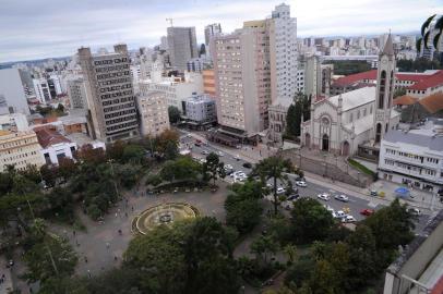  CAXIAS DO SUL, RS, BRASIL (08/05/2019)Praça Dante  Alighieri. (Antonio Valiente/Agência RBS)