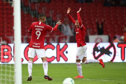 PORTO ALEGRE, RS, BRASIL, 23.05.2019. Inter recebe o Paysandu no estádio Beira-Rio em partida válida pelas oitavas de final da Copa do Brasil.