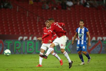 PORTO ALEGRE, RS, BRASIL, 23.05.2019. Inter recebe o Paysandu no estádio Beira-Rio em partida válida pelas oitavas de final da Copa do Brasil.