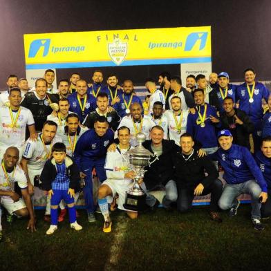  BENTO GONÇALVES, RS, BRASIL, 23/04/2019. Esportivo x Ipiranga, segundo jogo da final da Divisão de Acesso do Campeonato Gaúcho 2019 e realizado no estádio Montanha dos Vinhedos. (Porthus Junior/Agência RBS)