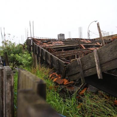 PORTO ALEGRE, RS, BRASIL, 24.05.2019. Prefeitura retoma terreno usado pela associação dos funcionários da Carris. ¿?rea do Executivo, no bairro Partenon, estava sendo usada pela entidade de servidores, que cobraria por locações de espaços no local. (FOTOS: LAURO ALVES)