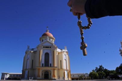  FARROUPILHA. RS, BRASIL, 20/05/2019 - Percorremos os 10,7 quilômetros do caminho de Caravaggio com a psicóloga Relin Hahn que falou sobre espiritualidade. (Marcelo Casagrande/Agência RBS)