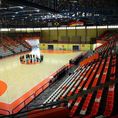  CARLOS BARBOSA, 04/05/2019. Treino da ACBF para a Liga Nacional de Futsal. (Porthus Junior/Agência RBS)