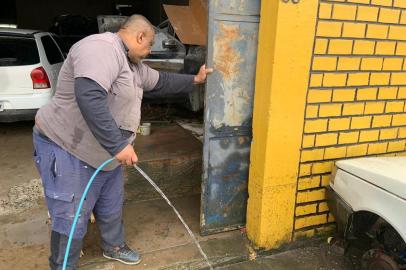 PORTO ALEGRE, RS, BRASIL, 28/05/2019- Alagamentos no bairro Sarandi.(Foto: Tiago Boff / Agencia RBS)