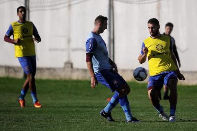  CAXIAS DO SUL, RS, BRASIL, 01/05/2019 - Equipe SER Caxias treina no CT do estádio Centenário. (Marcelo Casagrande/Agência RBS)