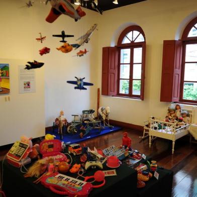  CAXIAS DO SUL, RS, BRASIL exposição ¿O brinquedo na memória da infância¿ no Museu Municipal.(Felipe Nyland/Agência RBS)