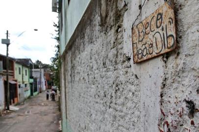  PORTO ALEGRE- RS- BRASIL- 29/05/2019-  Ruas que tem o nome de pessoas vivas em POA. Beco João Dib (Rubem Berta). João Antônio Dib (Vacaria, 24 de julho de 1929) é um engenheiro e político brasileiro, dez vezes vereador de Porto Alegre e o último prefeito da capital gaúcha indicado pelo regime militar, antes da era da Nova República.. FOTO FERNANDO GOMES/ ZERO HORA.