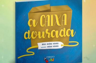 Capa do livro A Caixa Dourada, de Delcio Agliardi