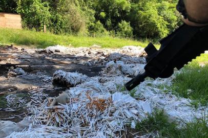  Fábrica de cigarros clandestinos desativada em Montenegro.FOTO: FÁBIO ALMEIDA/AGÊNCIA RBS