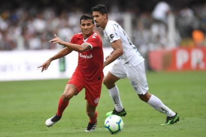  Inter enfrenta o Santos na Vila Belmiro pela sexta rodada do Brasileirão. Na foto, Guilherme Parede. 