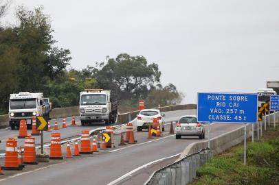  PORTO ALEGRE, RS, BRASIL, 30/05/2019- Ponte do Rio Caí será liberada nesta semana na BR-386. (FOTOGRAFO: LAURO ALVES / AGENCIA RBS)