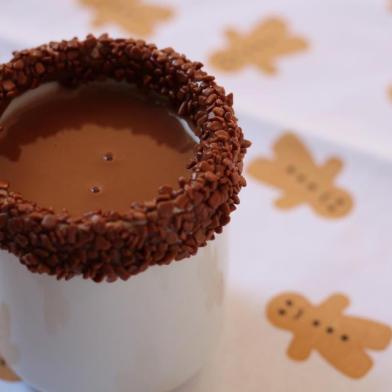 Chocolate quente do Uma Colher de Açúcar.