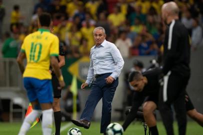  05/06/2019 - Brasil - DF - Brasilia -  Amistosos da Selecao Brasileira 2019 - Amistoso - Brasil x Qatar - Estadio Mane Garrincha -  Foto : Pedro Martins / MowaPressLocal: BrasiliaIndexador: Pedro MartinsSecao: Brasil