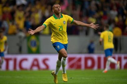  05/06/2019 - Brasil - DF - Brasilia -  Amistosos da Selecao Brasileira 2019 - Amistoso - Brasil x Qatar - Estadio Mane Garrincha -  Foto : Pedro Martins / MowaPressLocal: BrasiliaIndexador: Pedro MartinsSecao: Brasil