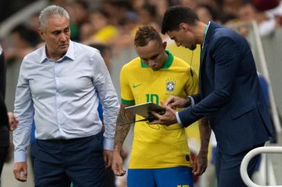  05/06/2019 - Brasil - DF - Brasilia -  Amistosos da Selecao Brasileira 2019 - Amistoso - Brasil x Qatar - Estadio Mane Garrincha -  Foto : Pedro Martins / MowaPressLocal: BrasiliaIndexador: Pedro MartinsSecao: Brasil