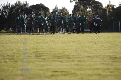  CAXIAS DO SUL, RS, BRASIL (05/06/2019)Último treino do Juventude antes de viajar para Tombos, MG. (Antonio Valiente/Agência RBS)